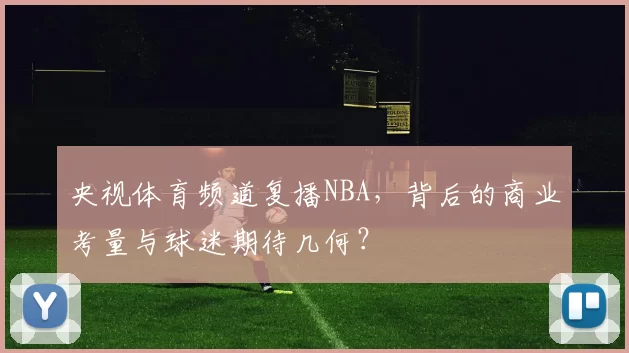 央视体育频道复播NBA，背后的商业考量与球迷期待几何？