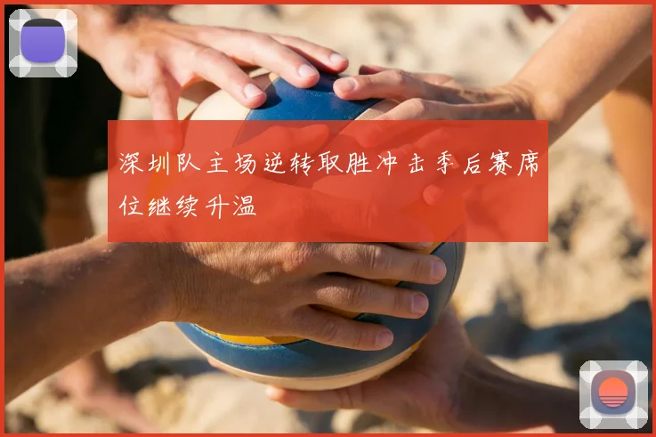 深圳队主场逆转取胜冲击季后赛席位继续升温